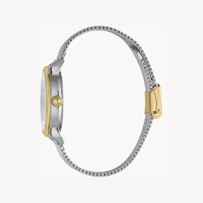 Just Cavalli Women's Silver & Gold Watch, Elegant Design | Jc1l079m0085