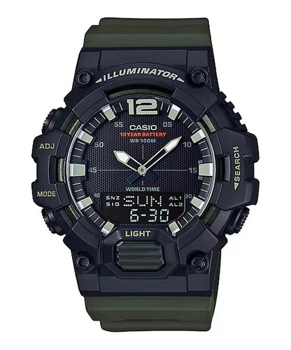CASIO SPORT Mod. ILLUMINATOR Black - Army Green